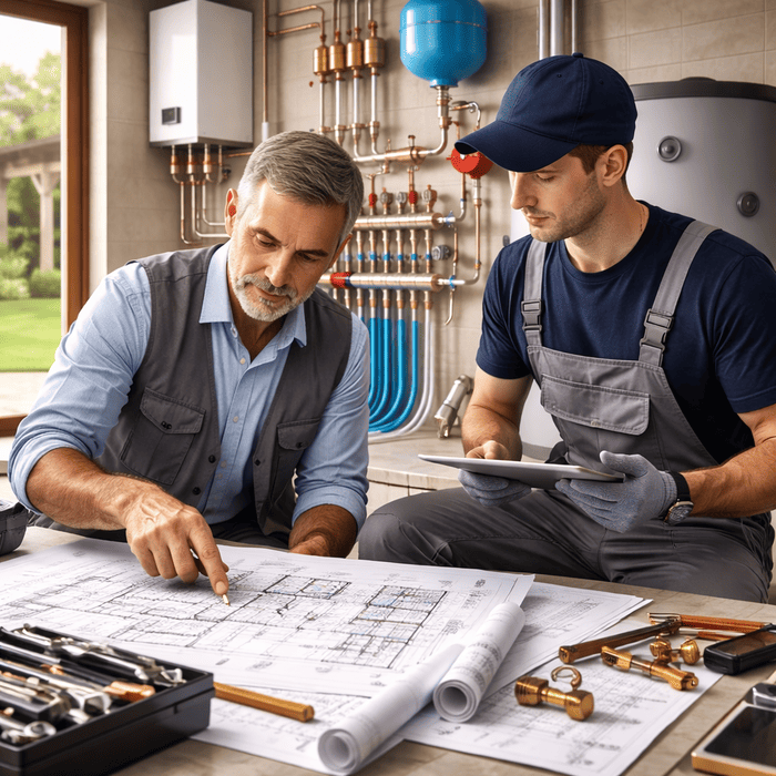 Правильная разводка отопления в частном доме